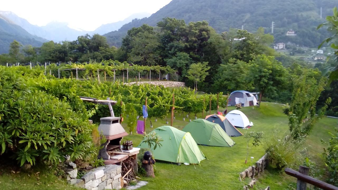 Camping Colle Vento Hotel Domaso Exterior foto